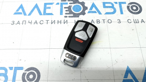 Ключ smart Audi A4 B9 17-21 тип 1, 4 кнопки, потерт, царапины, тычки