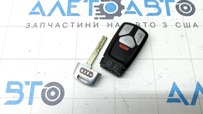 Ключ smart Audi A4 B9 17-21 тип 1, 4 кнопки, потерт, царапины, тычки