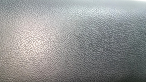Panou ușă stânga față, Ford Edge 19-24, gri cu negru, Bang & Olufsen, cotieră din piele neagră, inserție din piele gri, cu mâner, zgârieturi, crestături, element de fixare rupt, necesită curățare