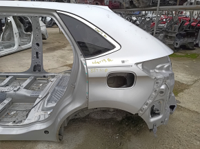 Aripă spate stângă pentru Ford Edge 19-24, argintie