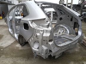 Четверть крыло задняя левая Ford Edge 19-24 на кузове, серебро