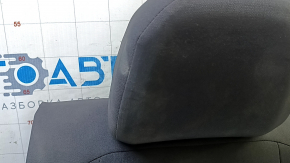 Спинка заднего ряда сидений правая VW Jetta 19-21 ткань черная, с подголовником, под чистку
