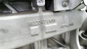 Двигатель BMW X1 F48 20-21 2.0T B46A20B 59к, повреждение водой, эмульсия, с гидротрансформатором, на запчасти