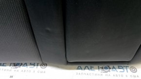 Спинка заднего ряда сидений 2 ряд Honda Accord 18-19 черная ткань, с подлокотником, замята