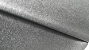 Panou ușă spate dreapta negru pentru Audi A4 B9 17-19, cotieră din piele neagră, inserție din piele neagră, Bang & Olufsen, cu mâner și grile difuzoare, zgârieturi, suport fonoabsorbant rupt