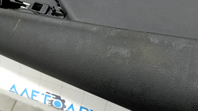 Panou ușă stânga față negru pentru Audi A4 B9 17-19, cotieră din piele neagră, inserție din piele neagră, pentru memorie scaun, Bang & Olufsen, curățare chimică, strat de protecție mâner decojit