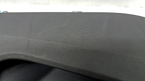 Panou ușă stânga față negru pentru Audi A4 B9 17-19, cotieră din piele neagră, inserție din piele neagră, pentru memorie scaun, Bang & Olufsen, curățare chimică, strat de protecție mâner decojit