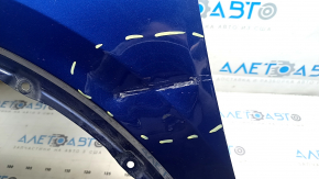Крыло переднее левое Tesla Model Y 20-25 синий PPSB, помято