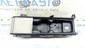 Подстаканники центральной консоли Volvo XC60 18-26 под дерево Drift wood с хромом