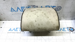 Подголовник 2 ряда центральный VW Passat b8 16-19 USA кожа бежевый с коричневым кантом, под химчистку