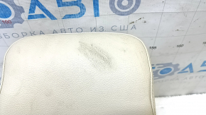 Подголовник 2 ряда левый VW Passat b7 12-15 USA кожа бежевая, под чистку