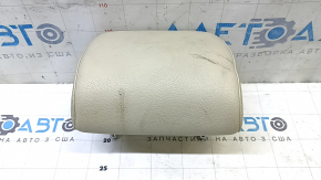 Подголовник 2 ряда центральный VW Passat b7 12-15 USA кожа бежевая, под чистку