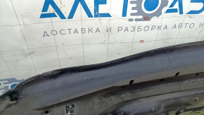 Капот голый Volvo XC60 18-26 алюминий, черный 717, вмятины, царапины, песок