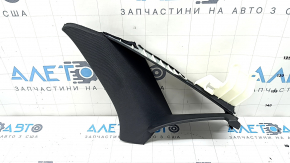 Ornament lunetă dreapta pentru Audi A4 B9 17-17, negru