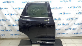 Ansamblu ușă spate dreapta neagră Volvo XC60 18-25, 717, zgârieturi, crestături