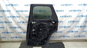 Дверь в сборе задняя правая Volvo XC60 18-26 Inscription, черный 717, царапины, тычки