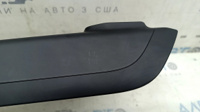 Накладка центральной консоли верхняя Volvo XC60 18-26 черная, царапины