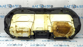 Подушка заднего ряда сидений Audi A4 B9 17-19 кожа черная, примято, под химчистку