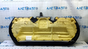 Подушка заднего ряда сидений левая Ford Focus mk3 11-14 дорест, ткань черная+серая, под чистку, замята