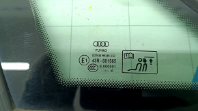 Geamul surd din spatele stânga al Audi A4 B9 17-19 crom