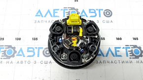 Подушка безопасности airbag в руль водительская Audi A4 B9 17-25 черная, тычки на хроме