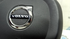 Подушка безопасности airbag в руль водительская Volvo XC60 18-26 черная, царапины