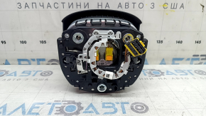 Подушка безопасности airbag в руль водительская Volvo XC60 18-26 черная, царапины