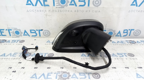 Зеркало боковое правое в сборе Volvo XC60 18-26 15+5 пинов, камера, поворотник, автозатемнение, подогрев, BSM, черный, тычки, песок