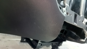 Торпедо передняя панель с AIRBAG Volvo XC60 18-26 кожа черная под проекцию, царапины, сломано крепление, надлом
