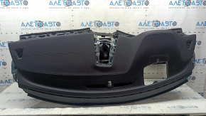 Торпедо передняя панель с AIRBAG Volvo XC60 18-26 кожа черная под проекцию, царапины, сломано крепление, надлом