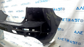 Bara spate, nefinisată, Volvo XC60 20-21, pentru senzori de parcare, BSM și asistență la parcare, neagră, zgârieturi, lovituri, suport rupt