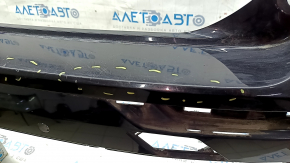 Bara spate, nefinisată, Volvo XC60 20-21, pentru senzori de parcare, BSM și asistență la parcare, neagră, zgârieturi, lovituri, suport rupt