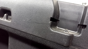 Ornamente arc stânga pentru Volvo XC60 18-25, negre, cu brichetă și plasă, zgârieturi