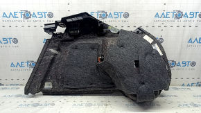 Ornamente arc stânga pentru Volvo XC60 18-25, negre, cu brichetă și plasă, zgârieturi