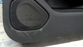 Panou ușă negru, dreapta față, Volvo XC60 18-25, cotieră, piele Nappa neagră, scaune Bowers & Wilkins, cu memorie, zgârieturi, curățare chimică