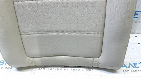 Спинка заднего ряда сидений левая VW Passat b7 12-15 USA кожа бежевая, под чистку