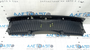 Накладка проема багажника Audi A4 B9 17-20 черная, царапины
