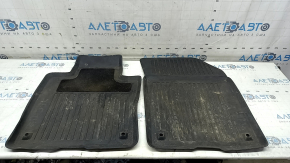 Set covorașe auto pentru Volvo XC60 18-25, cauciuc negru, gata de curățare