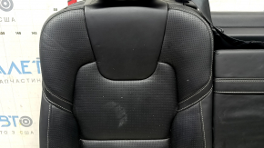 Rândul de scaune din spate, partea dreaptă sus, Volvo XC60 22-25, piele Nappa neagră