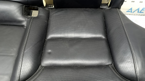 Подушка заднего сидения Volvo XC60 18-26 кожа черная Nappa, под подогрев, с перфорацией, потрескана, вмятины, под чистку