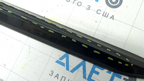 Молдинг порога левый Audi A4 B9 17-19 S-Line 195см, графит, царапины