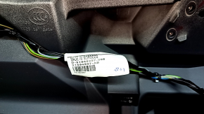 Дверь багажника голая со стеклом Volvo XC60 18-26 с проводкой, тонировка, черный 717, царапина