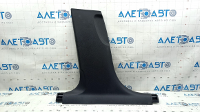 Ornament montan central stânga jos pentru Audi A4 B8 08-16 sedan, negru, zgârieturi