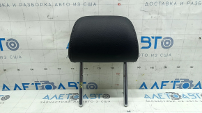 Подголовник 2 ряда правый Audi A4 B8 08-16 кожа черный, черная строчка