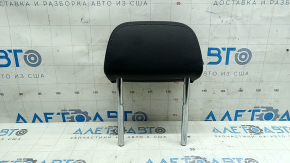 Подголовник 2 ряда правый Audi A4 B8 08-16 кожа черный, черная строчка