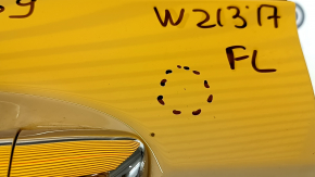 Дверь в сборе передняя левая Mercedes W213 E 17-23 keyless, белый 149, тычки, вмятина