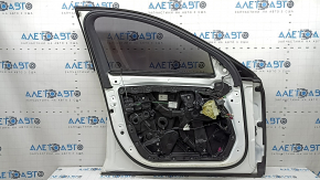 Дверь в сборе передняя левая Mercedes W213 E 17-23 keyless, белый 149, тычки, вмятина