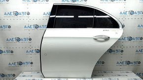 Ansamblu ușă spate stânga Mercedes W213 E 17-23 fără cheie, alb 149, butuc