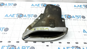 Насадка глушителя левая Mercedes W213 E 300/350 17-23 хром, царапины