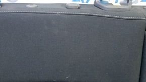 Spătar banchetă spate dreapta Subaru Forester 14-16 SJ, material textil negru, cu cotieră, necesită curățare, șifonat